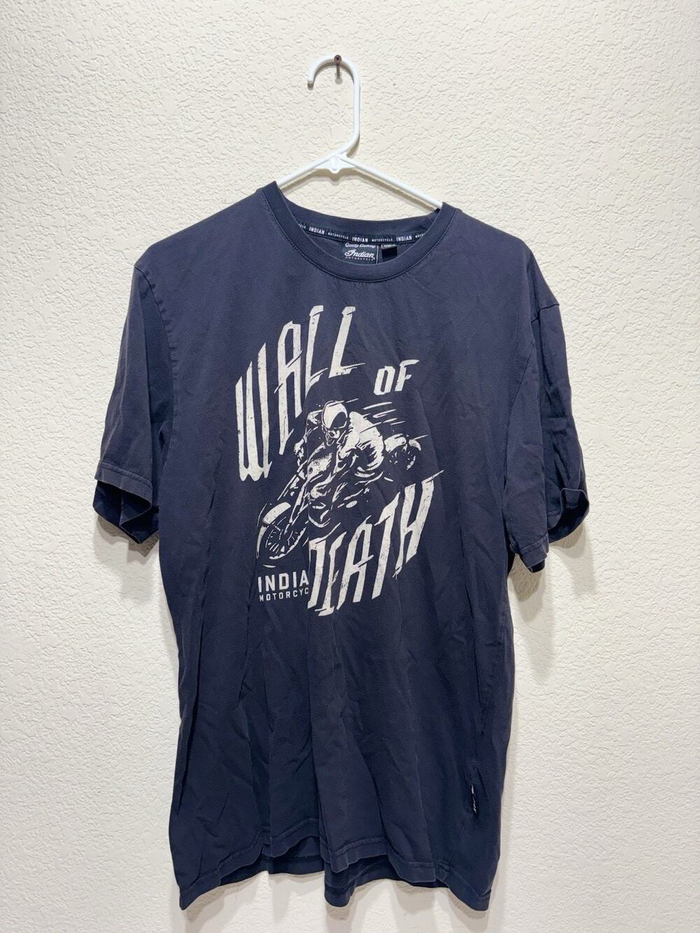 Indian Motorcycle T Shirt Black Large